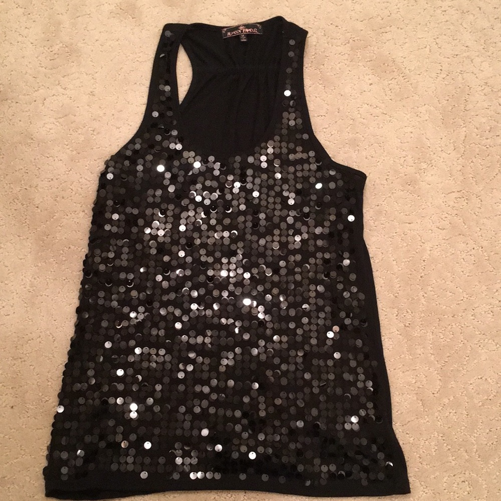 Sequin Tank Top